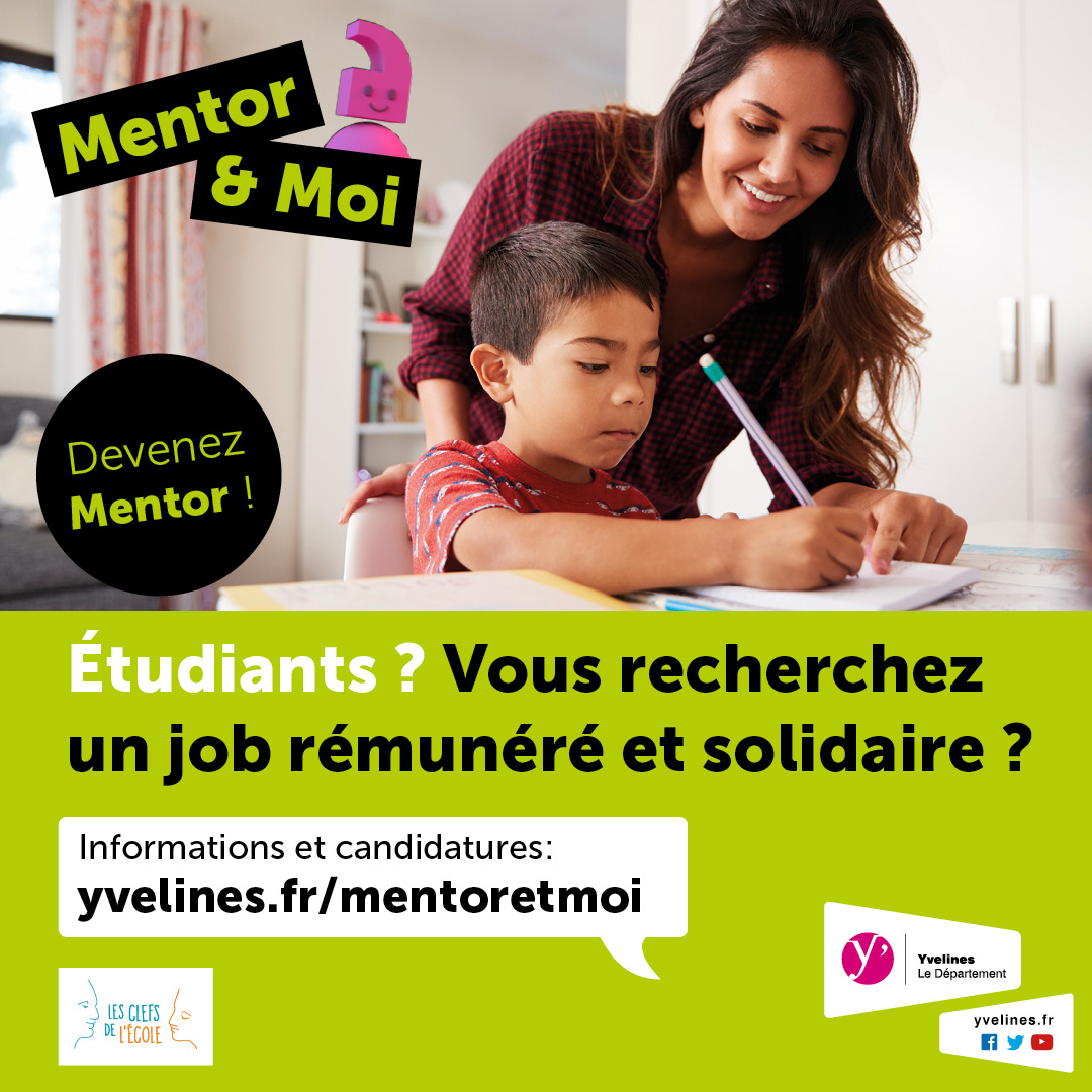 Visuel mentor & Moi
